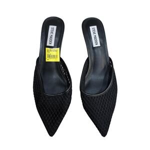 Steve Madden size 8 shoes black slip in New with tags